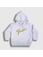 Unisex Çocuk Beyaz Logo Fender Gitar Gitarist Kapüşonlu Sweatshirt 1