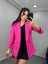 Kadın Kolu Büzgülü Blazer Ceket 3