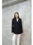 Kadın Tek Düğmeli Blazer Ceket 2