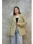 Kadın Tek Düğmeli Blazer Ceket 3