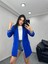 Kadın Tek Düğmeli Blazer Ceket 2