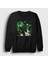 Unisex Siyah Tatsumaki Anime One Punch Man Sweatshirt 1