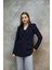 Kadın Tek Düğmeli Blazer Ceket 4