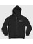 Unisex Siyah Chess Satranç Usual Suspects Fermuarlı Kapüşonlu Sweatshirt 1