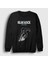 Unisex Siyah Isagi Yoichi Futbol Soccer Anime Bluelock Sweatshirt 1