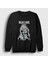 Unisex Siyah Seishiro Nagi Futbol Soccer Anime Bluelock Sweatshirt 1