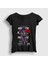 Kadın Siyah Romantic Sculpture Art Sanat T-Shirt 1