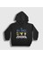 Unisex Çocuk Siyah Big Three Novak Rafael Roger Tenis Kapüşonlu Sweatshirt 1