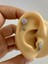 1 Adet G23 Titanium ( Titanyum) Zirkon Taşlı Tragus Kıkırdak Conch Flat Helix Lobe Uyumlu Piercing 2