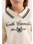 Kız Çocuk Relax Fit Polo Yaka Baskılı Sweatshirt D0702A824AU 5
