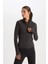 DeFactoFit Fitted Dik Yaka Çift Cepli Fermuarlı Spor Hırka B3985AX24AU 4