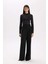 Slim Fit Dar Kesim Yarım Balıkçı Yaka Casual Tül Uzun Kollu Tişört E2373AX24WN 3