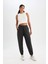 Fit Jogger Eşofman Altı Oversize Geniş Kalıp Cepli Standart Boy Skuba Dalgıç Kumaş Z6694AZ24AU 5
