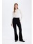 Flare Fit Casual Basic Pantolon D8096AX24AU 2