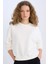 Regular Fit Bisiklet Yaka Kalın Basic Düz Sweatshirt D6645AX24WN 1