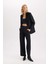 Oversize Geniş Kalıp Blazer Ceket Kruvaze Yaka Düğmeli Basic Düz Blazer Ceket C2575AX24AU 2