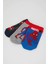 Erkek Çocuk Marvel Spiderman Pamuklu 3'lü Patik Çorap X2345A6NS 5