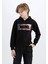 Erkek Çocuk Marvel Avengers Kapüşonlu Kalın Sweatshirt D6736A824WN 3