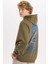 Boxy Fit Kapüşonlu Sırt Baskılı Sweatshirt D0849AX24AU 1