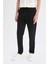 Jogger Kışlık Pantolon Basic Düz Beli Bağcıklı Cepli Düz Paça C6022AX24AU 4