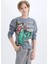 Erkek Çocuk Marvel Comics Bisiklet Yaka Sweatshirt D6738A824WN 1