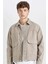 %100 Pamuk Slim Fit Dar Kesim Düğmeli Cepli Mevsimlik Baharlık Jean Ceket B8155AX24AU 1