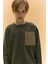 Erkek Çocuk Oversize Geniş Kalıp Bisiklet Yaka Sweatshirt D5788A824WN 4
