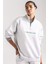 DeFacto Fit Oversize Geniş Kalıp Dik Yaka Spor Baskılı Sporcu Sweatshirt D1701AX24AU 1