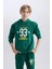 Erkek Çocuk Kapüşonlu Baskılı Kalın Sweatshirt C9805A824WN 3