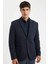 Slim Fit Dar Kesim Astarlı Düğmeli Blazer Ceket N0503AZ24AU 1