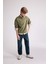 Erkek Çocuk Oversize Geniş Kalıp Bisiklet Yaka Sırt Baskılı Sweatshirt D3964A824WN 2