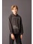 Erkek Çocuk Antrasit Kapüşonlu Baskılı Sweatshirt D3095A824AU 3