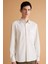 Regular Fit Polo Yaka Krinkıl Basic Düz Uzun Kollu Gömlek B6484AX24SP 1