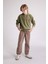 Erkek Çocuk Oversize Geniş Kalıp Sırt Baskılı Kapüşonlu Sweatshirt D3969A824WN 2