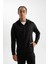 Fit Standart Fit Kapüşonlu Fermuarlı Pike Sporcu Sweatshirt C9181AX24AU 3