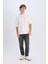 90's Slim Fit Dar Kalıp Yüksek Bel Dar Paça Jean Pantolon D1814AX24WN 4
