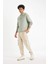 Regular Fit Jogger Eşofman Altı Kargo Cepli Basic Düz Beli Bağcıklı Lastikli Paça Y5533AZ24AU 5