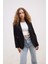 Oversize Geniş Kalıp Düğmeli Basic Düz Blazer Ceket B0490AX24AU 4