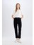 Mary Vintage Straight Fit Yüksek Bel Paça Ucu Kesik Bilek Boy Jean Pantolon C7368AX24WN 2
