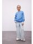 Kız Çocuk Relax Fit Bisiklet Yaka Pamuklu Basic Düz Okul Sweatshirt A2797A824AU 2