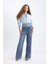 90's Wide Leg Yüksek Bel Geniş Bol Paça Uzun Jean Pantolon C5718AX24SP 2