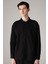 Oversize Geniş Kalıp Polo Yaka Waffle Uzun Kollu Gömlek C2841AX24SP 1