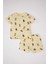 Erkek Bebek Disney Mickey & Minnie Pijama Takımı Penye Kısa Kollu Üst Şort C3531A524HS 5