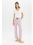Fall in Love Pijama Takımı Regular Fit Kısa Kollu Üst Desenli Uzun Alt B6193AX24SP 1