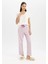 Fall in Love Pijama Takımı Regular Fit Kısa Kollu Üst Desenli Uzun Alt B6193AX24SP 3