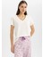 Fall in Love Pijama Takımı Regular Fit Kısa Kollu Üst Desenli Uzun Alt B6193AX24SP 5
