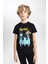 Erkek Çocuk Batman Pijama Takımı Kısa Kollu Üst Beli Lastikli Uzun Alt B5575A824SP 5