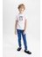 Erkek Çocuk Marvel Spiderman Kısa Kollu Pijama Takımı C0624A824SP 2