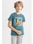 Erkek Çocuk Pijama Takımı Avatar the Last Airbender Kısa Kollu Üst Uzun Alt B6215A824SP 4