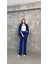 Blazer Ceket Pantolon Takım Çift Cepli 3